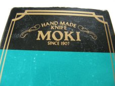 Mint Custom Hand made MOKI Knife With Original box and sheath