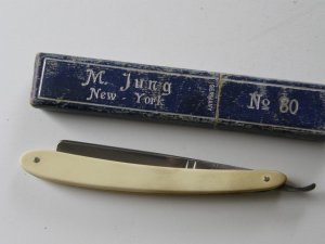 Straight Razor With Original Box M. Tung