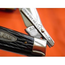 Ka-Bar Cheetah Pocket Knife w/ Beautiful Red Bone Handles -Dog Head on Swing Guard -NM & NOS Ka-Bar Cheetah Pocket Knife w/ Beautiful Red Bone Handles -Dog Head on Swing Guard -NM & NOS
