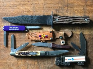 lot of 5 knives