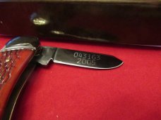 Schatt & Morgan Cattle Knife Red Bone Pattern # 043163 Schatt & Morgan Cattle Knife Red Bone Pattern # 043163