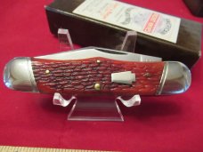 Schatt & Morgan Cattle Knife Red Bone Pattern # 043163 Schatt & Morgan Cattle Knife Red Bone Pattern # 043163