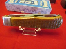 Case Classic Honey Bone Handel Large Trapper Pattern # 6223