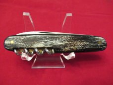 E Bruckmann , Mann Under Bridge  Pen Knife  