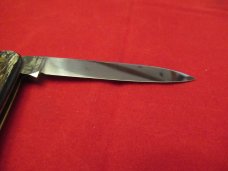 E Bruckmann , Mann Under Bridge  Pen Knife  