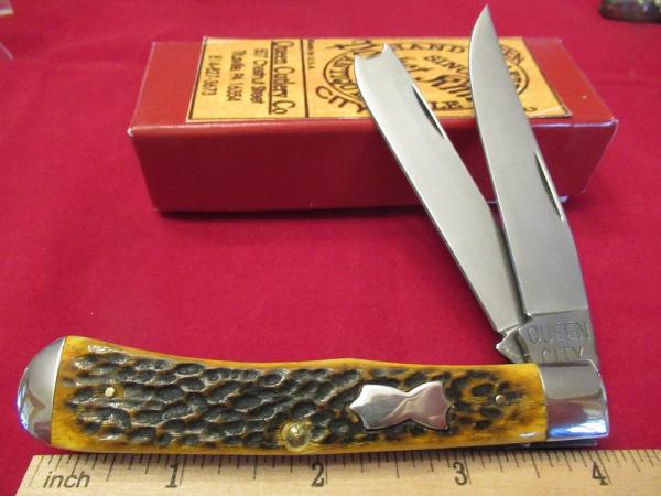 Queen City One Arm Bone Trapper Pattern # 19 EO Queen City One Arm Bone Trapper Pattern # 19 EO
