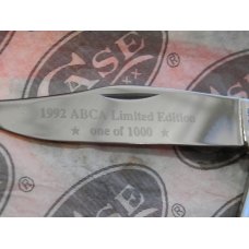 1992 Case xx Copperhead MDL# 5200 SS w/ Great Stag Handles -ABCA # 124 of 1000- NOS 1992 Case xx Copperhead MDL# 5200 SS w/ Great Stag Handles -ABCA # 124 of 1000- NOS