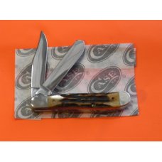 1992 Case xx Copperhead MDL# 5200 SS w/ Great Stag Handles -ABCA # 124 of 1000- NOS 1992 Case xx Copperhead MDL# 5200 SS w/ Great Stag Handles -ABCA # 124 of 1000- NOS