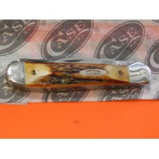 1992 Case xx Copperhead MDL# 5200 SS w/ Great Stag Handles -ABCA # 124 of 1000- NOS 1992 Case xx Copperhead MDL# 5200 SS w/ Great Stag Handles -ABCA # 124 of 1000- NOS