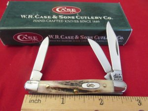 Case XX 2001 Vintage Stag Stockman Pattern # V5327 SS