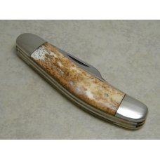 Parker Cut. Co. Japan Smooth Bone Eagle Brand 4 Blade Sowbelly Knife in Box Parker Cut. Co. Japan Smooth Bone Eagle Brand 4 Blade Sowbelly Knife in Box