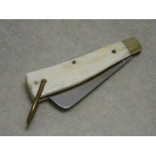 Kabar KA-BAR WLR89 Genuine Smooth Bone Whaler Knife c.1989 Kabar KA-BAR WLR89 Genuine Smooth Bone Whaler Knife c.1989
