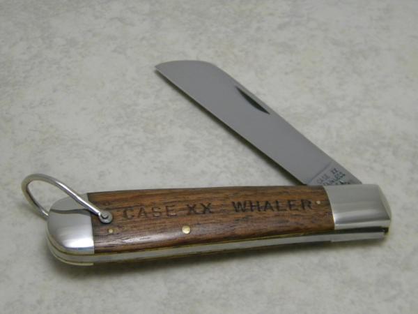 Case XX Stainless USA 4 Dot (1976) Wood 1199 SH R Case XX Whaler Knife
