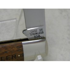 Case XX Stainless USA 4 Dot (1976) Wood 1199 SH R Case XX Whaler Knife