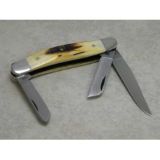 Case XX Stainless USA 1 Dot (1979) Bradford Centennial Stag 5318 HP SSP Stockman Knife Case XX Stainless USA 1 Dot (1979) Bradford Centennial Stag 5318 HP SSP Stockman Knife