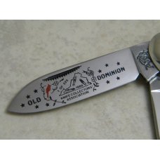 Bulldog Brand Germany Stag "1986 Old Dominion Knife Collectors Association" 3 Blade Canoe Knife Bulldog Brand Germany Stag "1986 Old Dominion Knife Collectors Association" 3 Blade Canoe Knife