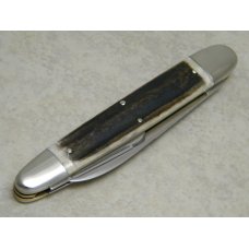 Bulldog Brand Germany Stag "1997 Old Dominion Knife Collectors" Large Anglo Saxon Whittler Knife Bulldog Brand Germany Stag "1997 Old Dominion Knife Collectors" Large Anglo Saxon Whittler Knife