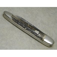 Bulldog Brand Germany Stag "1997 Old Dominion Knife Collectors" Large Anglo Saxon Whittler Knife Bulldog Brand Germany Stag "1997 Old Dominion Knife Collectors" Large Anglo Saxon Whittler Knife