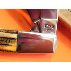 Case xx 1998 2 Blade Barlow Knife w Premium Super Stag Handles -Comes New in Original Box Case xx 1998 2 Blade Barlow Knife w Premium Super Stag Handles -Comes New in Original Box