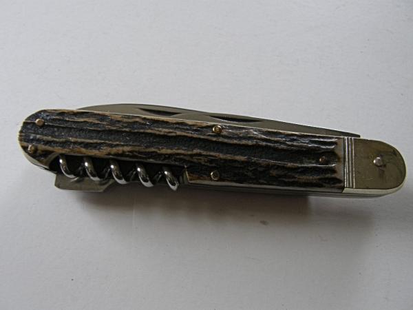 Near Mint Robt Klaas Stag Lock back knife