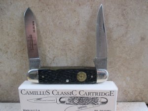 Camillus Classic Cartridge Knife  30-30 Win   Moose Pattern 