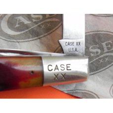 1965-69 Used Case xx One Arm Razor Barlow MDL 62009R Pocket Knife w/ Red Saw Cut Bone Handles 1965-69 Used Case xx One Arm Razor Barlow MDL 62009R Pocket Knife w/ Red Saw Cut Bone Handles