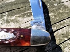 1970'S CASE XX REDDISH JIGGED BONE 6 DOT 62055 MINT!! RARE CIGAR JACK DISCONTINUED PATTERN??!!!! 1970'S CASE XX REDDISH JIGGED BONE 6 DOT 62055 MINT!! RARE CIGAR JACK DISCONTINUED PATTERN??!!!!