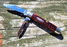 1970'S CASE XX REDDISH JIGGED BONE 6 DOT 62055 MINT!! RARE CIGAR JACK DISCONTINUED PATTERN??!!!! 1970'S CASE XX REDDISH JIGGED BONE 6 DOT 62055 MINT!! RARE CIGAR JACK DISCONTINUED PATTERN??!!!!