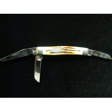 Case Knife XX USA 53033 SSP 6-Dot 1984 Stag 3-blade Knife Case Knife XX USA 53033 SSP 6-Dot 1984 Stag 3-blade Knife
