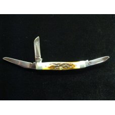 Case Knife XX USA 53033 SSP 6-Dot 1984 Stag 3-blade Knife Case Knife XX USA 53033 SSP 6-Dot 1984 Stag 3-blade Knife