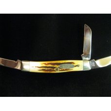 Case Knife XX USA 53033 SSP 6-Dot 1984 Stag 3-blade Knife Case Knife XX USA 53033 SSP 6-Dot 1984 Stag 3-blade Knife