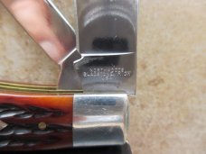 Northwoods Knives Gunstock Jack Knife in Itallian Jigged Bone Northwoods Knives Gunstock Jack Knife in Itallian Jigged Bone