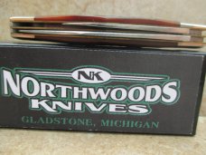 Northwoods Knives Gunstock Jack Knife in Itallian Jigged Bone Northwoods Knives Gunstock Jack Knife in Itallian Jigged Bone