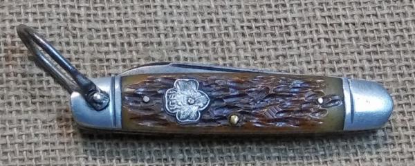 Utica Featherweight Girl Scout Knife – bone handles Utica Featherweight Girl Scout Knife – bone handles