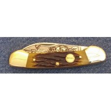 Remington Canoe w/ Elk Etch Remington Canoe w/ Elk Etch