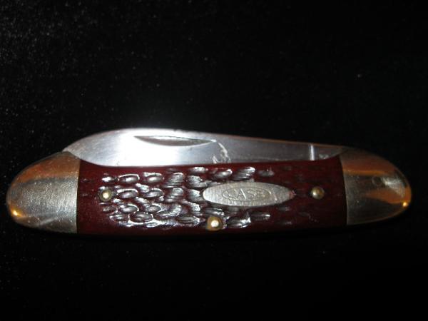 Case XX USA 62131 Knife 5-Dot 1975 Canoe Used Case XX USA 62131 Knife 5-Dot 1975 Canoe Used