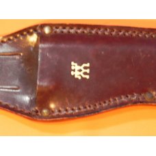 Vintage J A Henckels Mdl# 602 5 1/2 Skinning /Hunting /Camping knife w Orig Sheath & STAG Handles! Vintage J A Henckels Mdl# 602 5 1/2 Skinning /Hunting /Camping knife w Orig Sheath & STAG Handles!