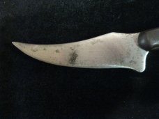 Parker Cut. Co. Hand Made Japan Horn EK-4 Folding Lockback Bowie Knife - NIB Parker Cut. Co. Hand Made Japan Horn EK-4 Folding Lockback Bowie Knife - NIB