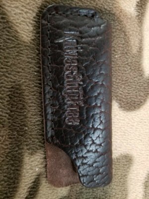 GREAT EASTERN NORTHWOODS CASE XX BUFFALO LEATHER SM KNIFE SLIP / SHEATH NEW NR