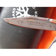 Boker "Double Tree" Copperhead Liner Lock Knife w/ Fiery Mother of Pearl Handles & Fancy Bolsters Boker "Double Tree" Copperhead Liner Lock Knife w/ Fiery Mother of Pearl Handles & Fancy Bolsters