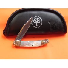 Boker "Double Tree" Copperhead Liner Lock Knife w/ Fiery Mother of Pearl Handles & Fancy Bolsters Boker "Double Tree" Copperhead Liner Lock Knife w/ Fiery Mother of Pearl Handles & Fancy Bolsters