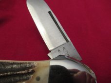 Kissing Crane Stag Gun Boat Whittler Made For NKCA 