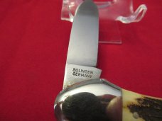 Kissing Crane Stag Gun Boat Whittler Made For NKCA 