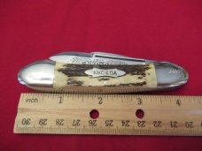 Kissing Crane Stag Gun Boat Whittler Made For NKCA 