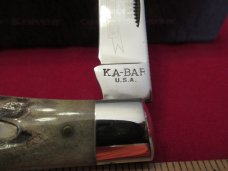KA-BAR Stag Folding Small Hunter Pattern # 1186 