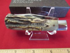 KA-BAR Stag Folding Small Hunter Pattern # 1186 