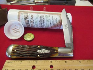 Great Eastern Autumn Gold Jig Bone Coke Bottle Pattern # 976119