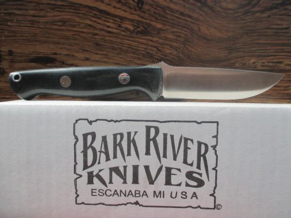 Bark River Gunny Black Micarta Handle Bark River Gunny Black Micarta Handle