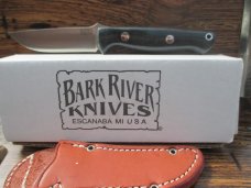 Bark River Gunny Black Micarta Handle Bark River Gunny Black Micarta Handle
