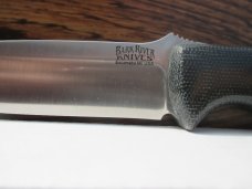 Bark River Gunny Black Micarta Handle Bark River Gunny Black Micarta Handle